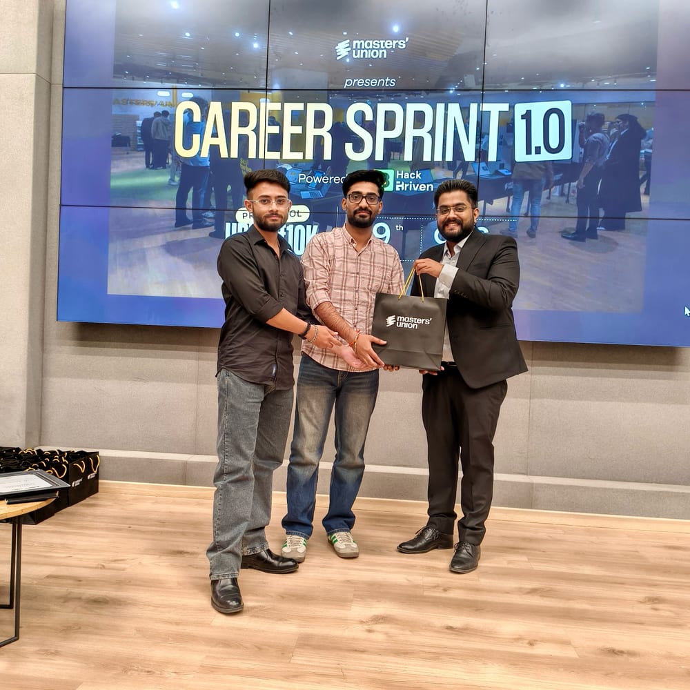Hackathon at Masters’ Union highlight 1